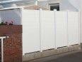 Sichtschutzzaun Element Pvc Kunststoff Weiss Bis 180x200 Sichtschutzzaun Kunststoffzaune Sichtschutzzaune Kunststoff