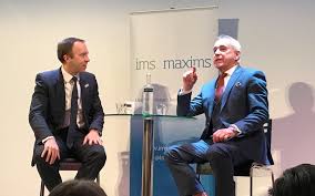 Secretary of state for health and social care. Matt Hancock Talks Long Term Plan And Innovation Health Tech Alliance