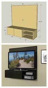 Step by step tutorials and some links to pre made entertainment centers. 4 Ingenious Wall Mounted Entertainment Center That Looks Trendy With Photo Galery Interior Design Modern Tv Wall Tv Wall Design Wall Mounted Tv