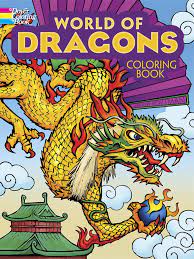 Top 25 dragon coloring pages for preschoolers: World Of Dragons Coloring Book Dover Coloring Books Roytman Arkady 9780486494456 Amazon Com Books