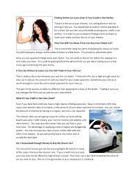 Many dealerships have special loan companies they work with to provide loans to buyers, and banks also offer there are many companies that offer affordable car loans in the united kingdom. Calameo Finding Online Car Loans Even If Your Credit Is Not Perfect