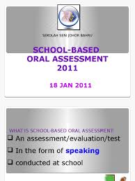 Hargailah waktu yang anda ada. Taklimat Ujian Lisan Bahasa Inggeris