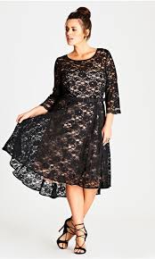 Lace Lover Dress Black Black Lace Midi Dress Plus Size Sleeved Dresses A Line Prom Dresses