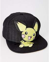 Pichu Snapback Hat Pokemon Spencer 39 S Hats Snapback Hats Snapback