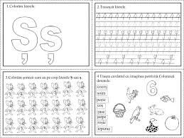 Fișa este generată în format pdf apăsând butonul creează fișă. Litera A Clasa Pregatitoare