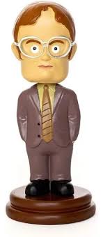 Dwight K Schrute Bobblehead For Sale The Office"