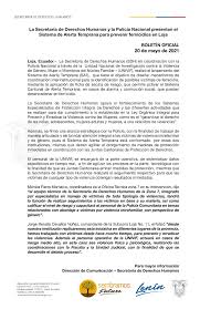 Niñas y niños promueven sus derechos. Boletin Oficial Secretaria De Derechos Humanos Ecuador Facebook