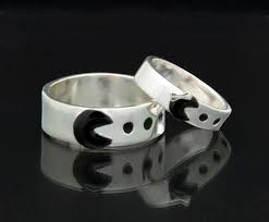 Geek Chic 15 Video Game Inspired Engagement Wedding Ring Ideas Geeky Wedding Rings Geeky Engagement Rings Nerdy Wedding Rings