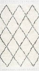 Black And White Diamond Pattern Rug Marrakesh Shag Natural Rug Dark Gray Area Rug Grey Area Rug Black Area Rugs