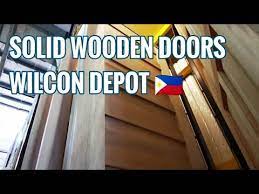 In addition to property for sale in philippines, dot property also lists properties for rent in philippines and provides. Wooden Door Designs And Prices At Wilcon Depot Door Prices In The Philippines Youtube