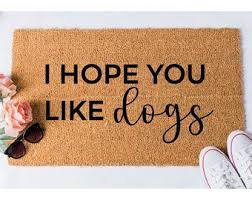 Good Reason To Make Our Dogs Bark Doormat Funny Doormat Dog Etsy In 2020 Decor Home Decor Door Mat