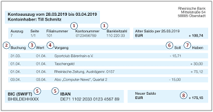 Die iban (international bank account number) sehen sie auf ihrem kontoauszug in der zeile unter ihrem namen oder im banking. Schul Bank