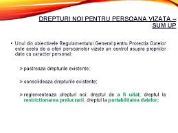 Dreptul de a fi informat; Protectia Datelor Cu Caracter Personal Oana Luisa Dumitru