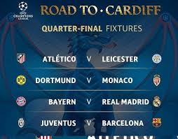 Uefa meistrite liiga finaal 2017 (et); Uefa Champions League Quarter Finals 2017 Schedule Welcome To Futureartz Blog