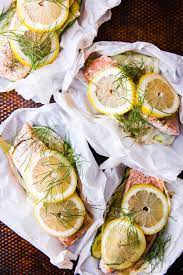 Salmon En Papillote Salmon In Parchment The Modern Proper Recipe Salmon En Papillote Smoked Food Recipes Papillote Recipes