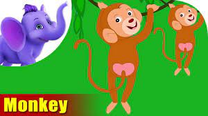 Bandar Monkey Animal Rhymes In Hindi Youtube