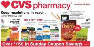 Cvs Ad Sneak Peek For 1 06 2019 1 12 2019 Mumblebee Inc C 2019 By Cvs Pharmacy Prices Promotions Styles And Availability Cvs Cvs Pharmacy Cell Phone App