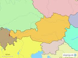 Karten der nachbarländer von österreich. Stepmap Osterreich Nachbarlander Landkarte Fur Osterreich