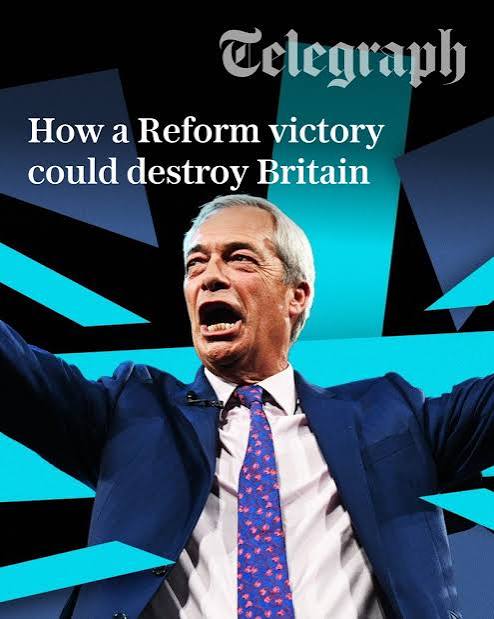 Farage holed up in No 10, riots at migrant centres, the Army on standby… A new book peers into Britain's future But how plausible is it? ↓ https://www.telegraph.co.uk/books/non-fiction/review-what-if
