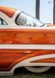 Orange And Blue Panel Paint Job Google Search Autos Autos Clasicos Camiones Chevy