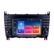 User rating, 4.8 out of 5 stars with 5 reviews. Aftermarket Radio Android 9 0 7 Inch Dvd Player For 2004 2007 Mercedes Benz C Class W203 C180 C200 C220 C230 Car Stereo Gps Navigation System Bluetooth Phone Wifi Support 1080p Video Obdii Dvr