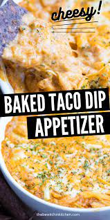 Hot Taco Dip The Bewitchin Kitchen Recipe Delicious Dips Recipes Delicious Snacks Recipes Healthy Appetizer Recipes