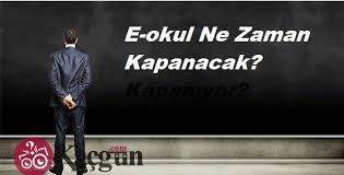 E Okul Ne Zaman Kapanacak Kapaniyor 2020 Okul