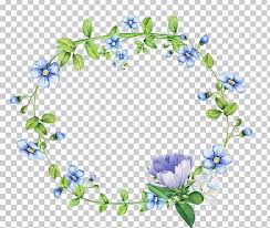 Galaxy borders, digital pack, instant download, border overlays, design elements overlay, clip art, color mix. Blue Flowers Wreath Border Png Clipart Blue Blue Flower Border Border Texture Crown Free Png Download