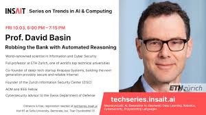 INSAIT Tech Series: Prof. David Basin