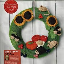 I work for southampton city libraries and i've written a free pattern to knit joe wicks. Free New Knitting Pattern Autumn Flower Veg Nut Critter Wreath Favorite Autumn Things Free Ship Knitting Listia Com Auctions For Free Stuff