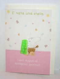 Biglietto Di Auguri Per La Nascita E Nata Una Stella Tanti Auguri Ai Fantastici Genitori Cm 11 5x16 5 Chiuso C Biglietto Biglietto Di Auguri Condoglianze