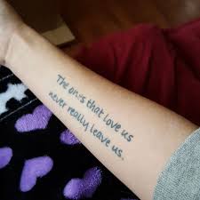 The Ones That Love Us Never Really Leave Us Meaning In Hindi There Are Plenty Of Ways To Celebrate Your Love Of Everything Harry Potter But Nothing Is As Harry Potter Quotes Tattoo Tattoo Quotes For Women Tattoo Quotes