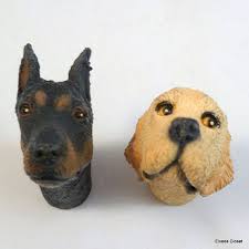 Dog Finger Puppets Plastic Dog Finger Puppets From Mexico Golden Retriever And Doberman Pincer Finger Puppets Dog Puppets F Hand Puppets Puppets Finger Puppets