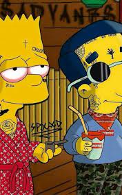 Search, discover and share your favorite no problem gifs. Bart Simpson Swag 420 Cartoon Wallpaper Smoke Weed Iphone Wallpapers On Wallpaperdog Bart Simpson And The Simpsons Are Registered Copyrights Of Matt Groening