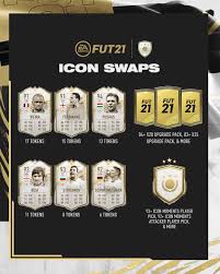 12 points · 4 months ago. Fifa 21 Icon Swaps 3 Full Tracker Starting From 10 May Fifaultimateteam It Uk