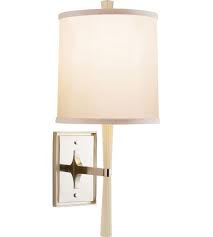 Visual Comfort Bbl2036i S Barbara Barry Refined Rib 1 Light 8 Inch Ivory Ceramic Decorative Wall Light Li Visual Comfort Lighting Sconces Wall Sconce Lighting