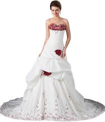 But i am unsure if it is measured in cm. Snowskite Women S Strapless Pick Up Satin Embroidery Wedding Dress Ball Gown At Amazon Women S Clothing Store