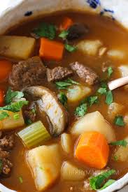In spite of this horror, comforting soups like this vegetable beef version remain one of my favorite things to this day. Beef And Vegetable Soup In Instant Pot Berry Maple