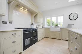 Neptune Chichester Kitchen In Limestone With Double Door Sink Unit And Large Range Cooker With Images Kitchen Open Plan Kitchen Living Room Kitchen Cupboard Colours