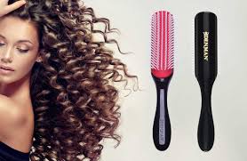 Brush small sections in a twisting motion away from the scalp, then shake and scrunch. What S So Special About Denman Brushes Barron S London Salon