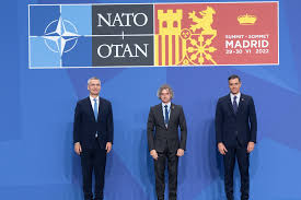 Prime Minister Robert Golob at the NATO ...