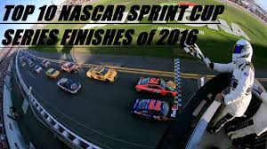 The season started at daytona international speedway with the busch clash. Top 10 Nascar Sprint Cup Series Finishes Of 2016 Youtube