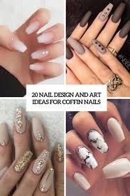 Coffin nail designs look great on long nails because of the ample nail bed space. 20 Nail Design And Art Ideas For Coffin Nails Styleoholic