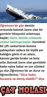 Batan Gemi Gemi Cankurtaran Komik Fikralar