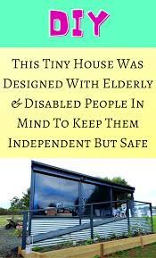 This Tiny House Was Designed With Elderly Disabled People In Mind To Keep Them Independent But Safe Diy Life Hacks Diy Life Diy