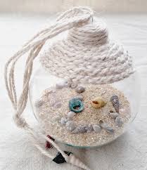 Free shipping now until christmas. Beach In A Glass Coastal Ornament Easy Craft Tutorial