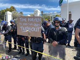 People feel that they are entitled to our bodies and they aren't. One Voice At The Cape Town Protest No More No F K