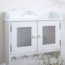 * i understand that there must be 30 clearance between range/stove top and combustible cabinets above. Rose Detailed White Wall Cabinet With Hooks