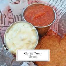 With Just 6 Main Ingredients This Homemade Tartar Sauce Recipe Can Be Made In Just Minutes You L Homemade Tartar Sauce Best Tartar Sauce Recipe Sauce Recipes