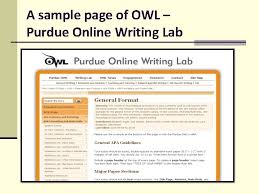 Owl is a free online writing lab that helps users around the world find information to assist them with many writing projects. Writing Skills Workshop Incorporating Apa Citations Presenter Karen